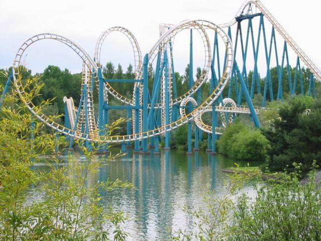 Roller Coaster at Parc Asterix, France